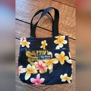 Maui Island Floral Reversable Women's Tote Bag
